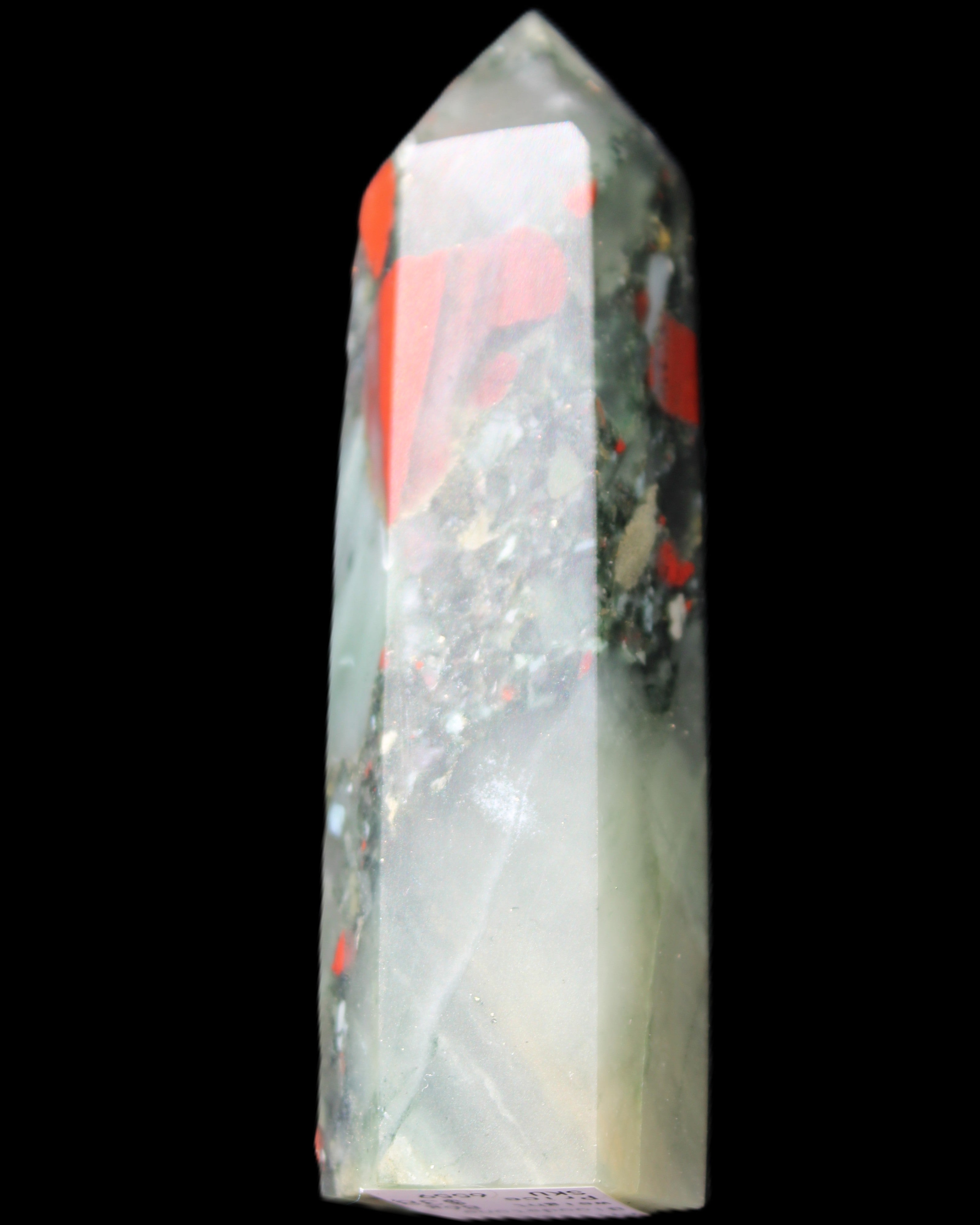 African Bloodstone wand 85mm 86g in sunlight - Rocks and Things Store
