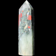 African Bloodstone wand 85mm 86g in sunlight - Rocks and Things Store