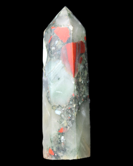 African Bloodstone wand 85mm 86g in sunlight - Rocks and Things Store
