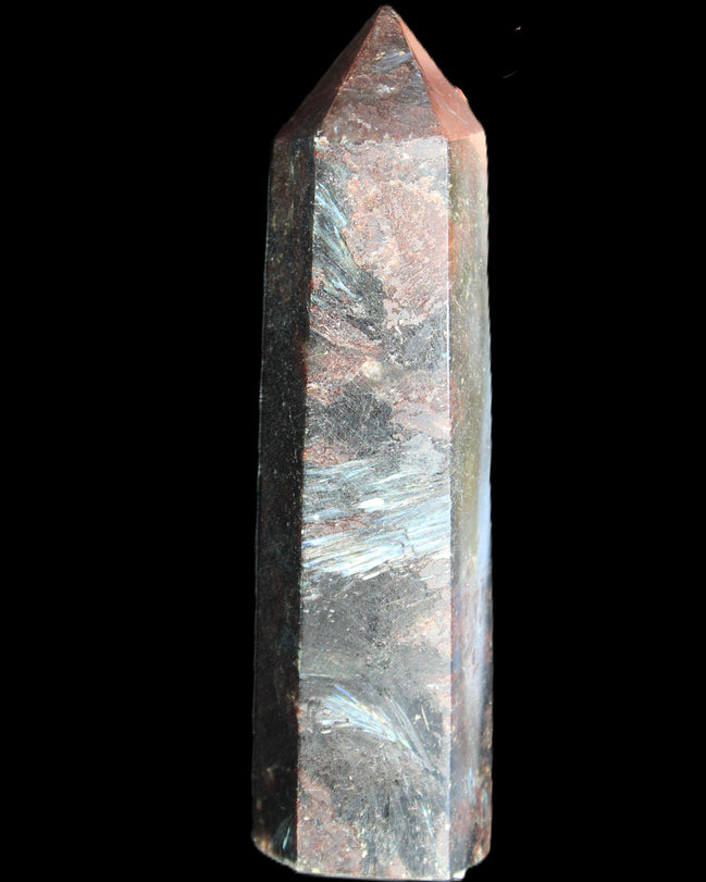 Astrophyllite wand 90mm 95g in sunlight - Rocks and Things Store