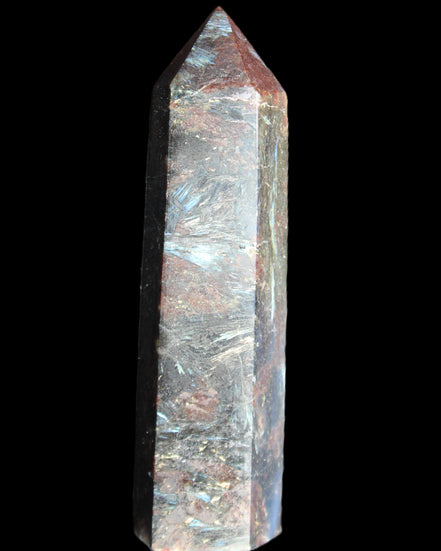 Astrophyllite wand 90mm 95g in sunlight - Rocks and Things Store