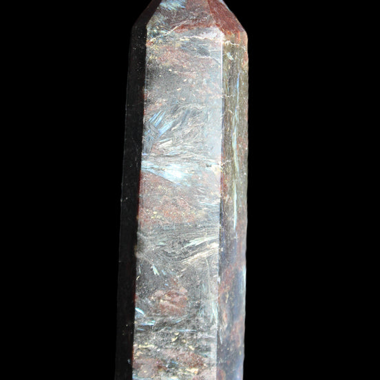 Astrophyllite wand 90mm 95g in sunlight - Rocks and Things Store