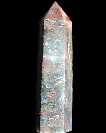 Astrophyllite wand 90mm 95g in sunlight - Rocks and Things Store