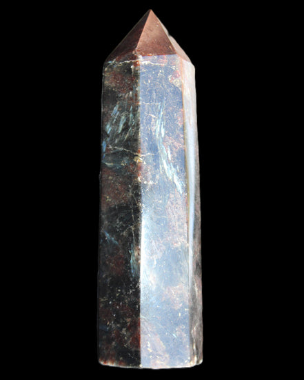 Astrophyllite wand 90mm 95g in sunlight - Rocks and Things Store