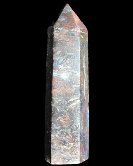 Astrophyllite wand 90mm 95g in sunlight - Rocks and Things Store
