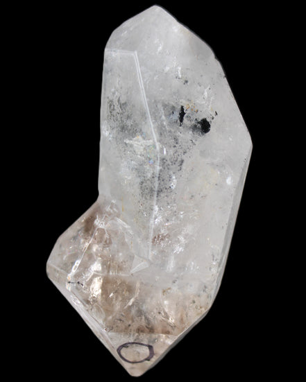 Herkimer Diamond Quartz Enhydro 86*48*39mm 116g in sunlight - Rocks and Things Store
