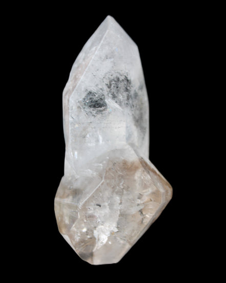Herkimer Diamond Quartz Enhydro 86*48*39mm 116g in sunlight - Rocks and Things Store