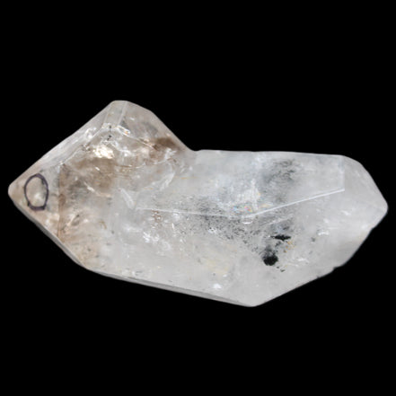 Herkimer Diamond Quartz Enhydro 86*48*39mm 116g in sunlight - Rocks and Things Store