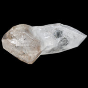 Herkimer Diamond Quartz Enhydro 86*48*39mm 116g in sunlight - Rocks and Things Store