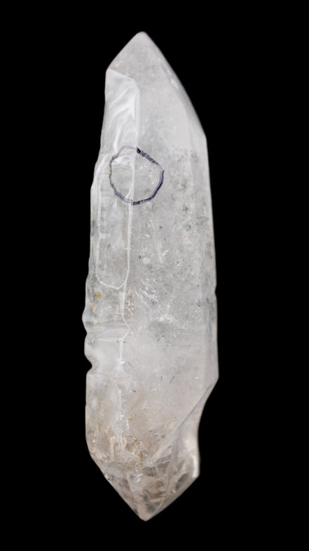 Herkimer Diamond Quartz Enhydro 110*37*17mm 120g in sunlight - Rocks and Things Store