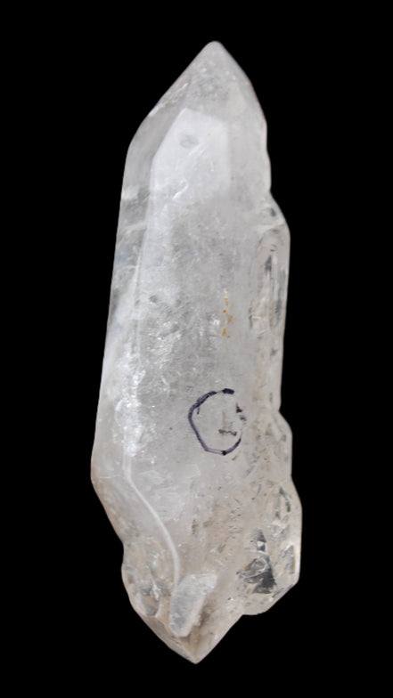 Herkimer Diamond Quartz Enhydro 110*37*17mm 120g in sunlight - Rocks and Things Store