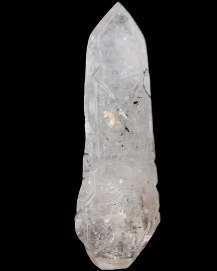 Herkimer Diamond Quartz Enhydro 110*37*17mm 120g in sunlight - Rocks and Things Store