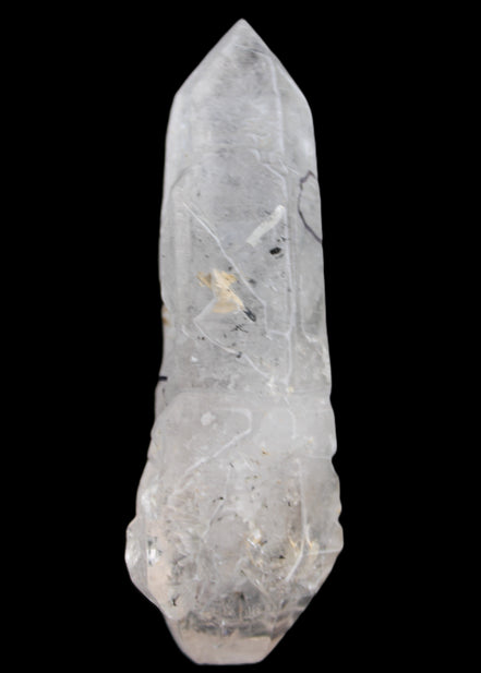 Herkimer Diamond Quartz Enhydro 110*37*17mm 120g in sunlight - Rocks and Things Store