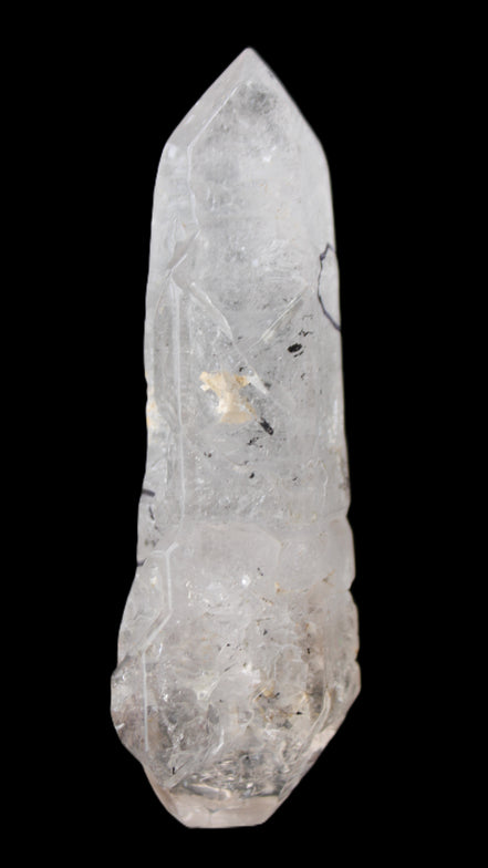 Herkimer Diamond Quartz Enhydro 110*37*17mm 120g in sunlight - Rocks and Things Store