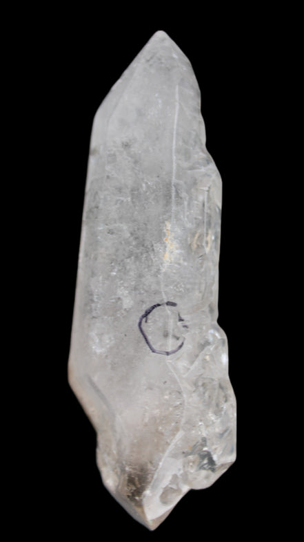 Herkimer Diamond Quartz Enhydro 110*37*17mm 120g in sunlight - Rocks and Things Store