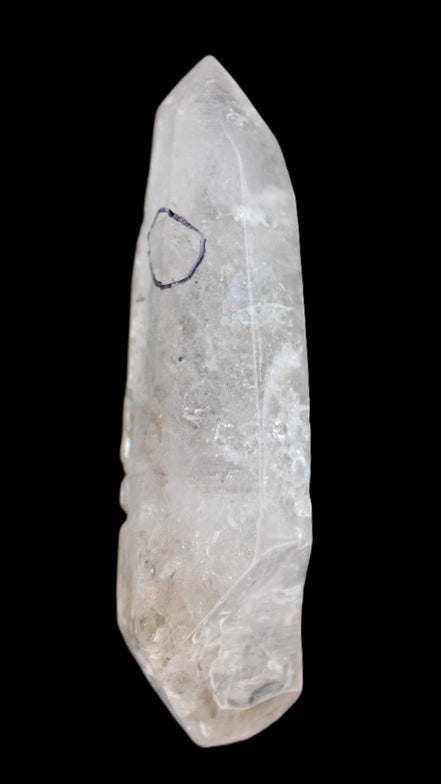 Herkimer Diamond Quartz Enhydro 110*37*17mm 120g in sunlight - Rocks and Things Store