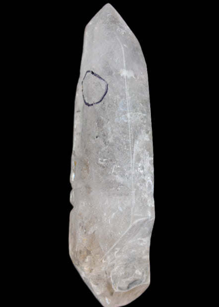 Herkimer Diamond Quartz Enhydro 110*37*17mm 120g in sunlight - Rocks and Things Store