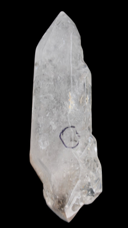 Herkimer Diamond Quartz Enhydro 110*37*17mm 120g in sunlight - Rocks and Things Store