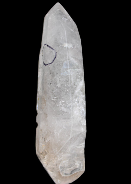 Herkimer Diamond Quartz Enhydro 110*37*17mm 120g in sunlight - Rocks and Things Store