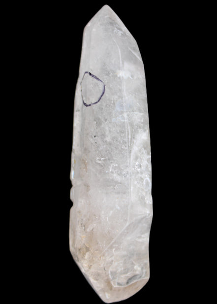Herkimer Diamond Quartz Enhydro 110*37*17mm 120g in sunlight - Rocks and Things Store