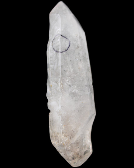 Herkimer Diamond Quartz Enhydro 110*37*17mm 120g in sunlight - Rocks and Things Store