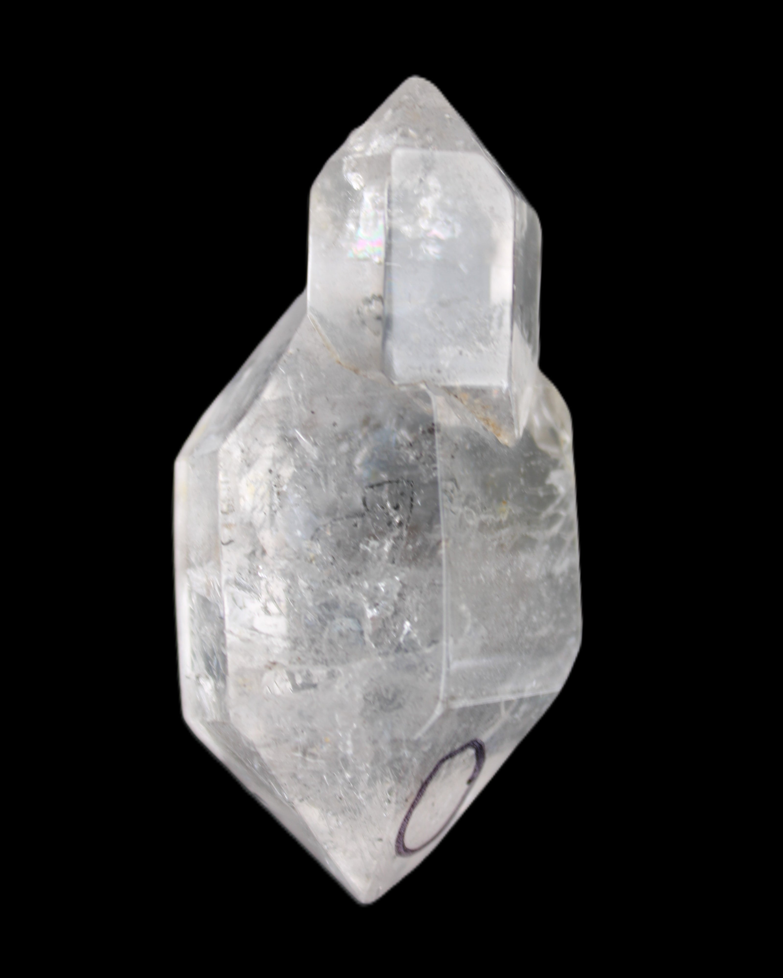 Herkimer Diamond Quartz Enhydro 70*35*22mm 67.6g in sunlight - Rocks and Things Store