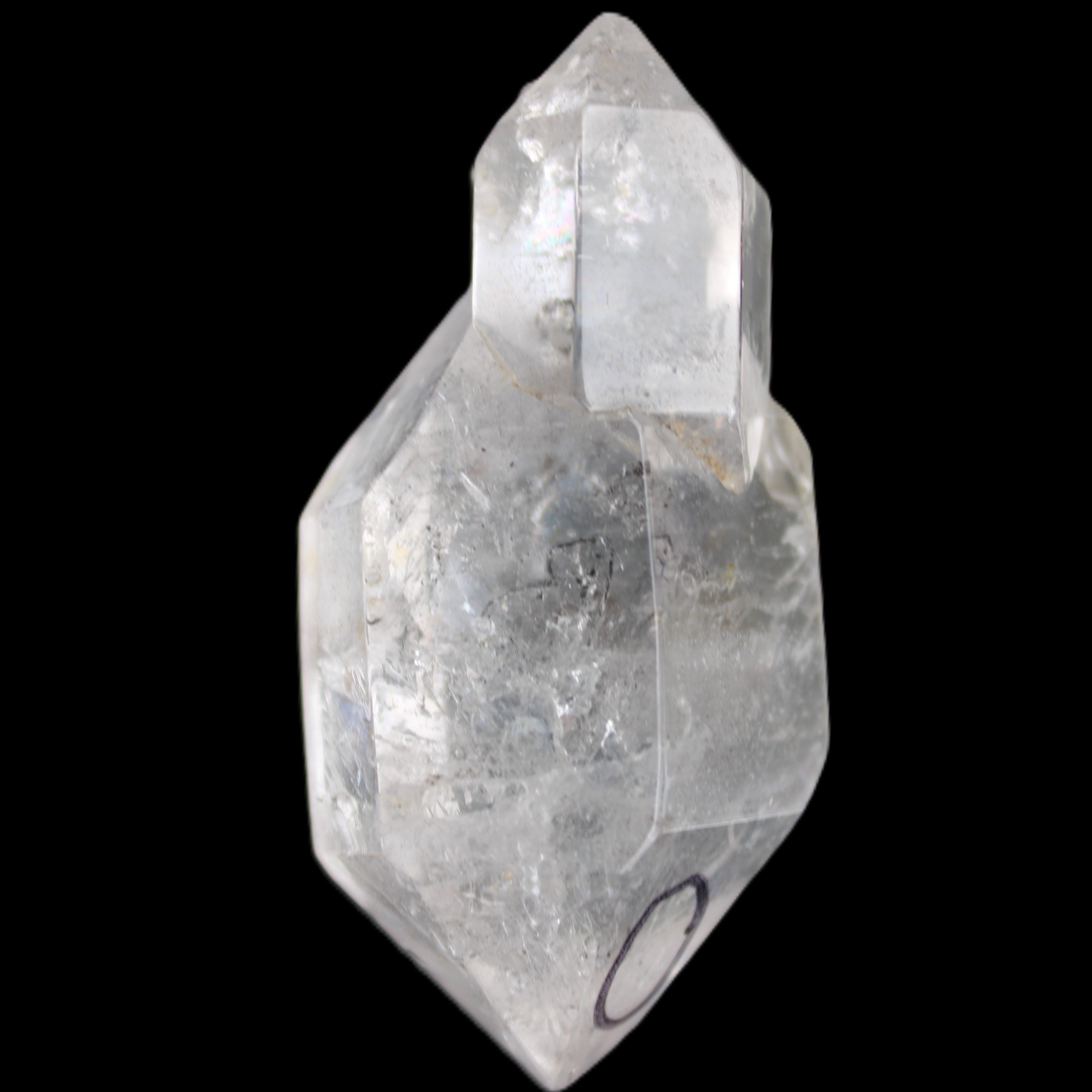 Herkimer Diamond Quartz Enhydro 70*35*22mm 67.6g in sunlight - Rocks and Things Store
