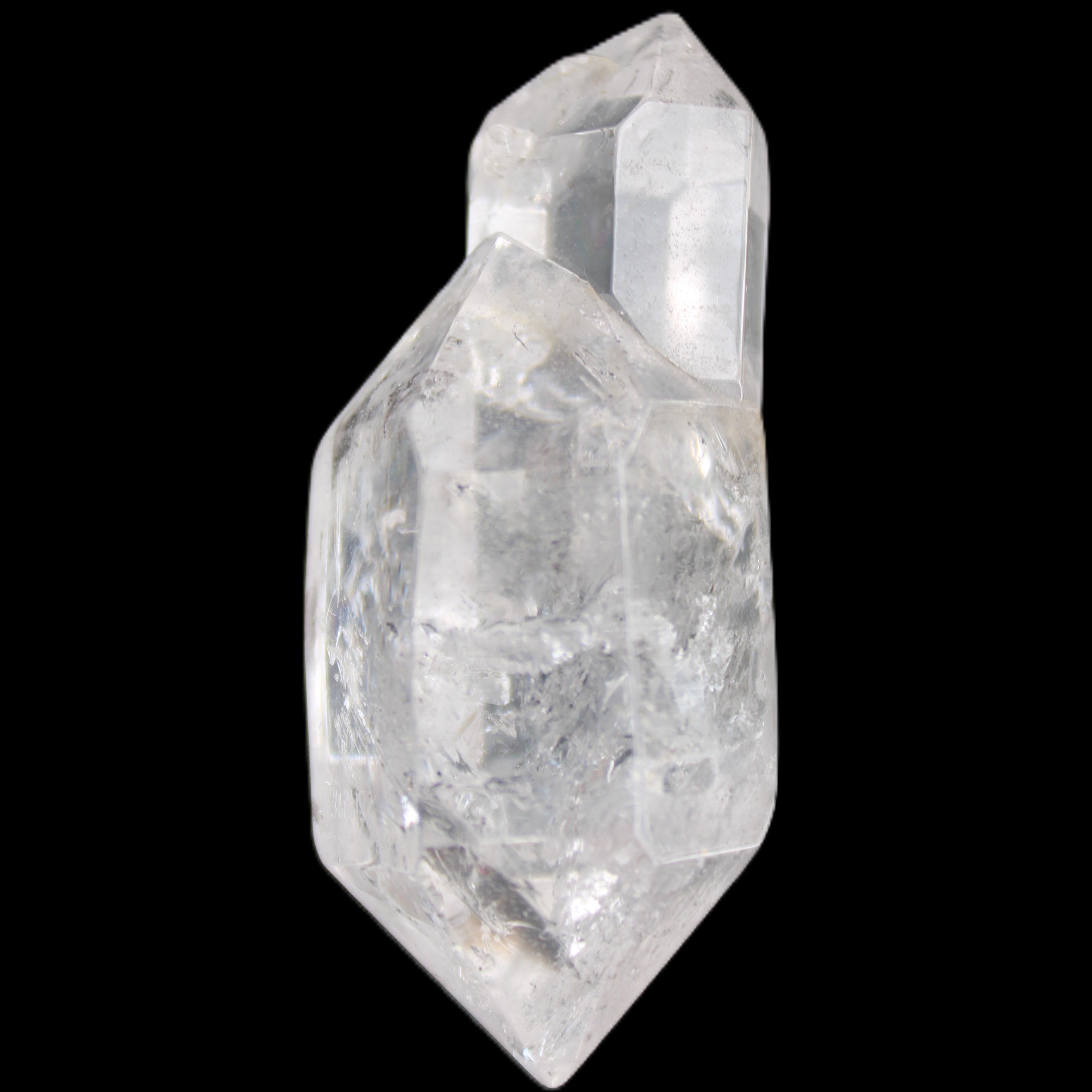 Herkimer Diamond Quartz Enhydro 70*35*22mm 67.6g in sunlight - Rocks and Things Store