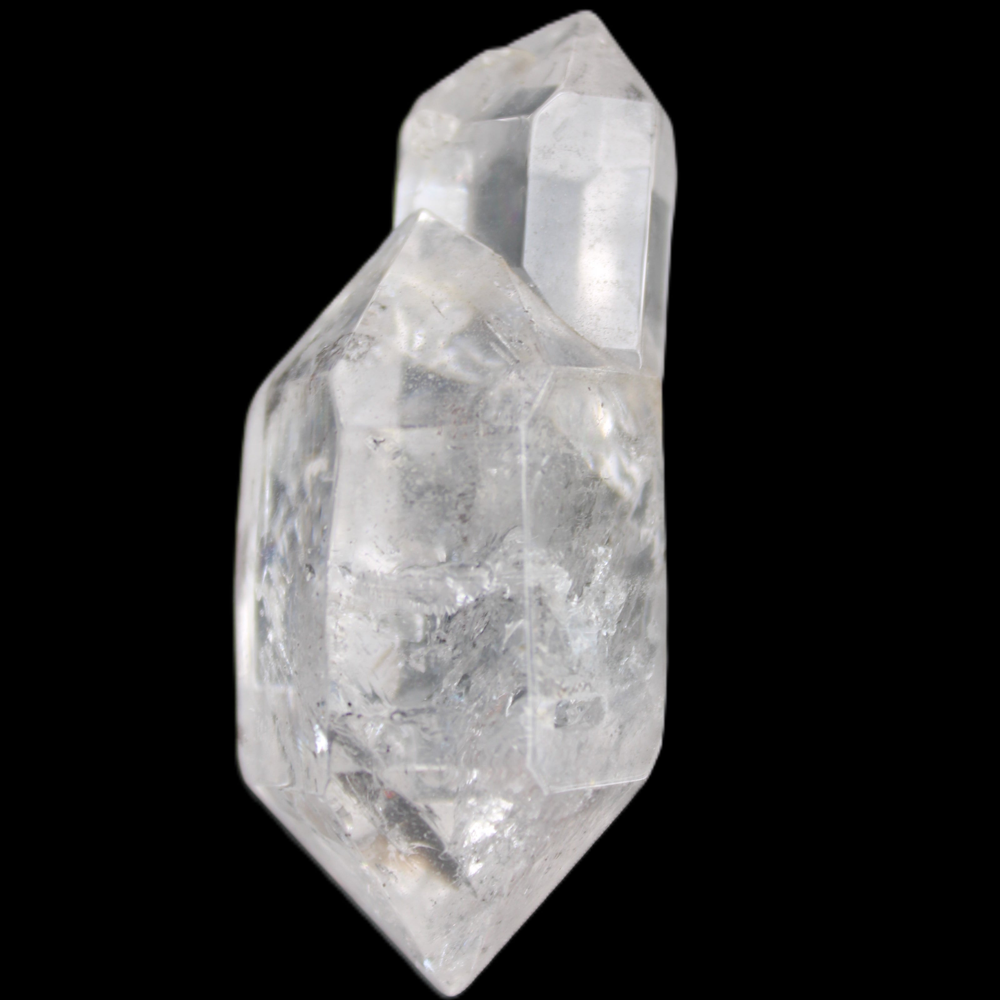 Herkimer Diamond Quartz Enhydro 70*35*22mm 67.6g in sunlight - Rocks and Things Store
