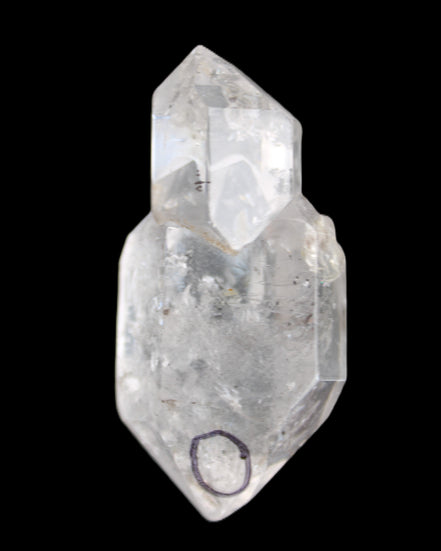 Herkimer Diamond Quartz Enhydro 70*35*22mm 67.6g in sunlight - Rocks and Things Store