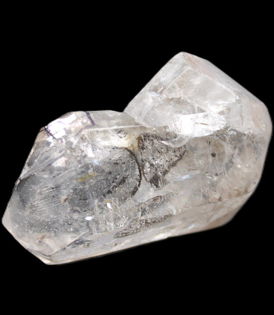 Herkimer Diamond Quartz Enhydro 68*35*23mm 64g in sunlight - Rocks and Things Store
