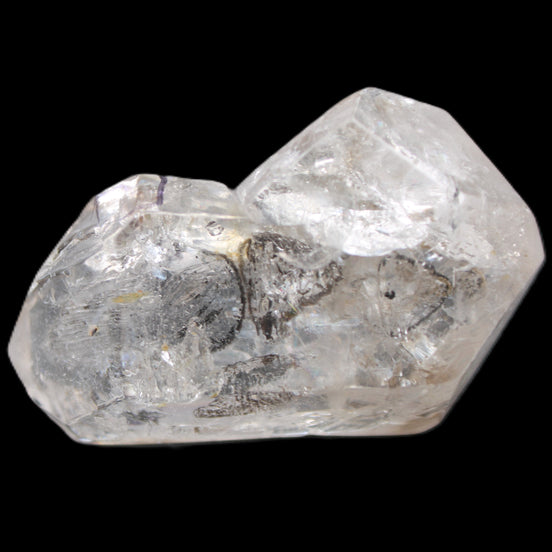 Herkimer Diamond Quartz Enhydro 68*35*23mm 64g in sunlight - Rocks and Things Store