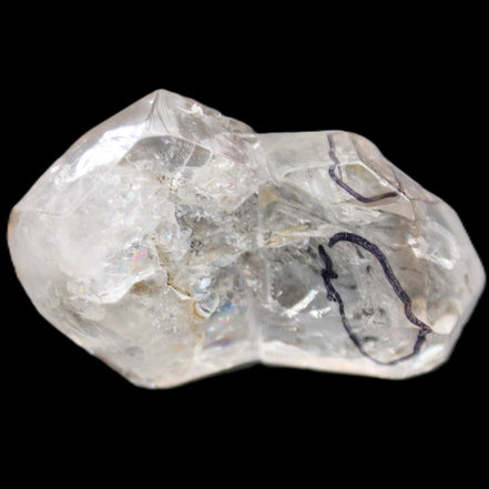 Herkimer Diamond Quartz Enhydro 68*35*23mm 64g in sunlight - Rocks and Things Store