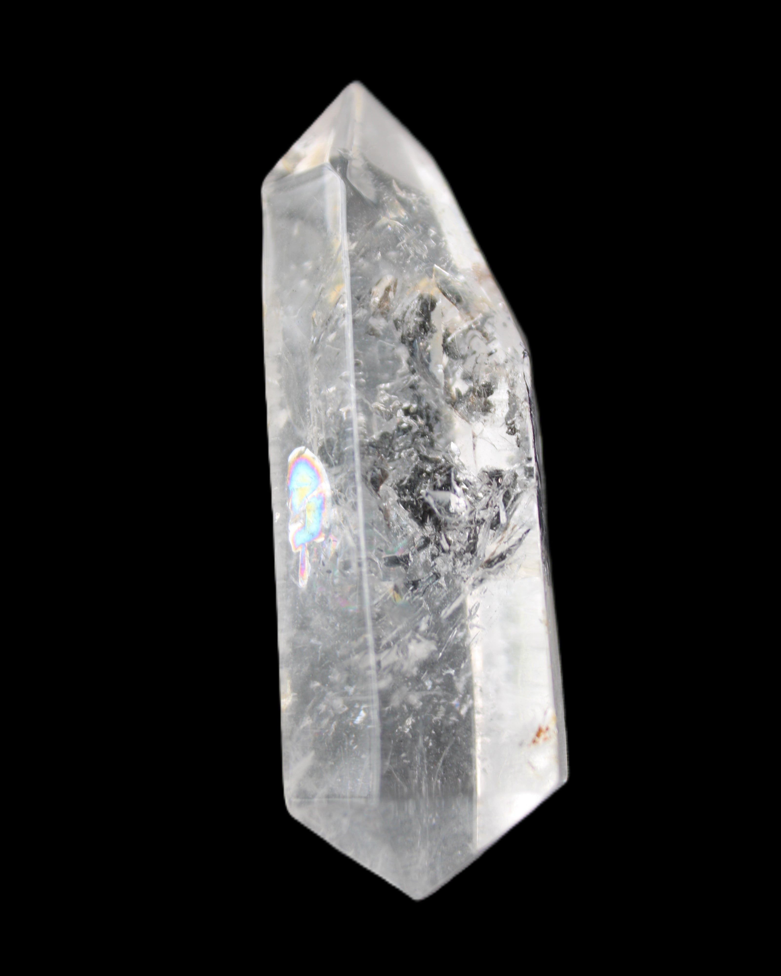 Herkimer Diamond Quartz Enhydro 78*25*23mm 68g in sunlight - Rocks and Things Store