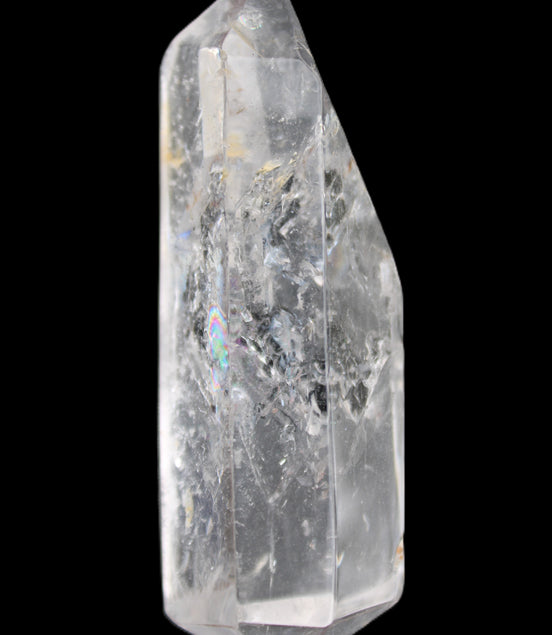 Herkimer Diamond Quartz Enhydro 78*25*23mm 68g in sunlight - Rocks and Things Store