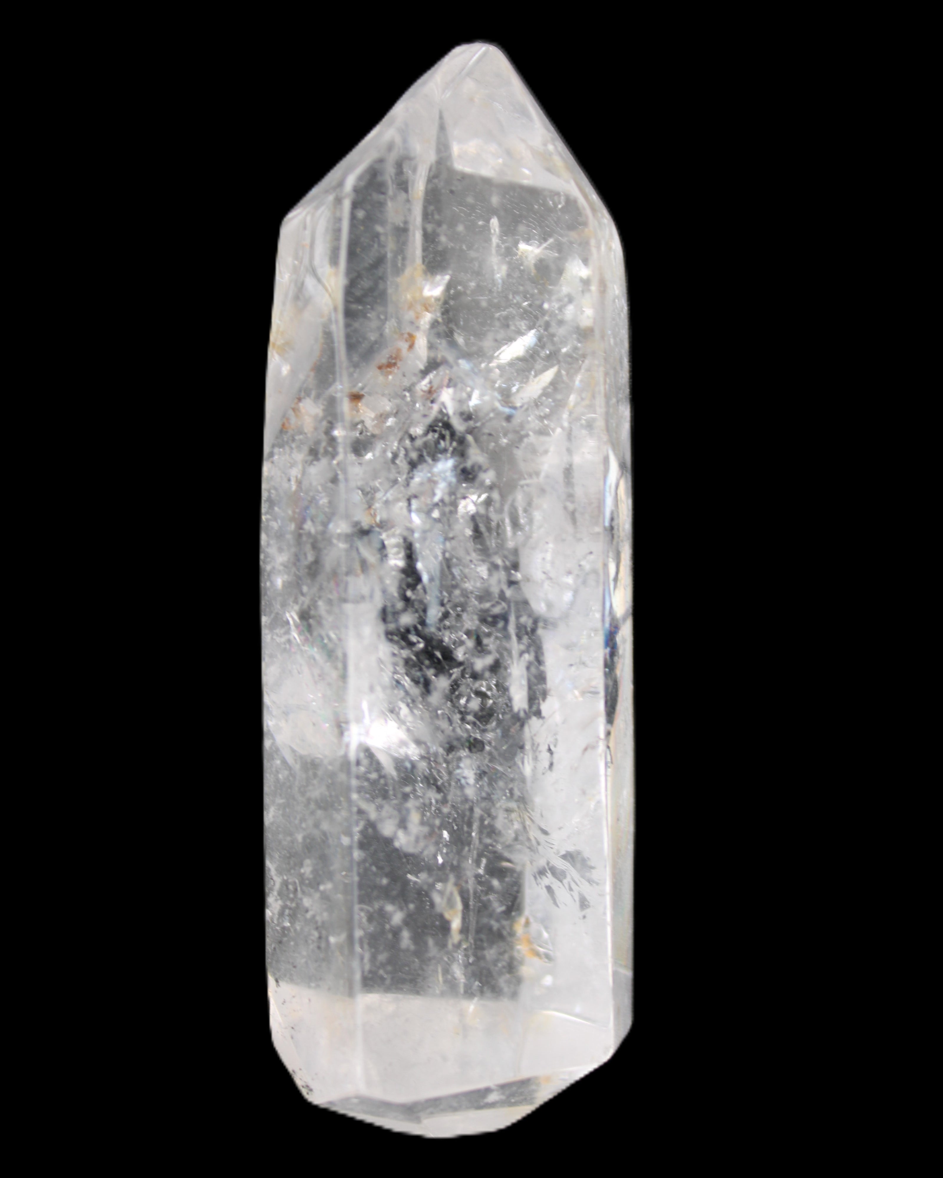 Herkimer Diamond Quartz Enhydro 78*25*23mm 68g in sunlight - Rocks and Things Store