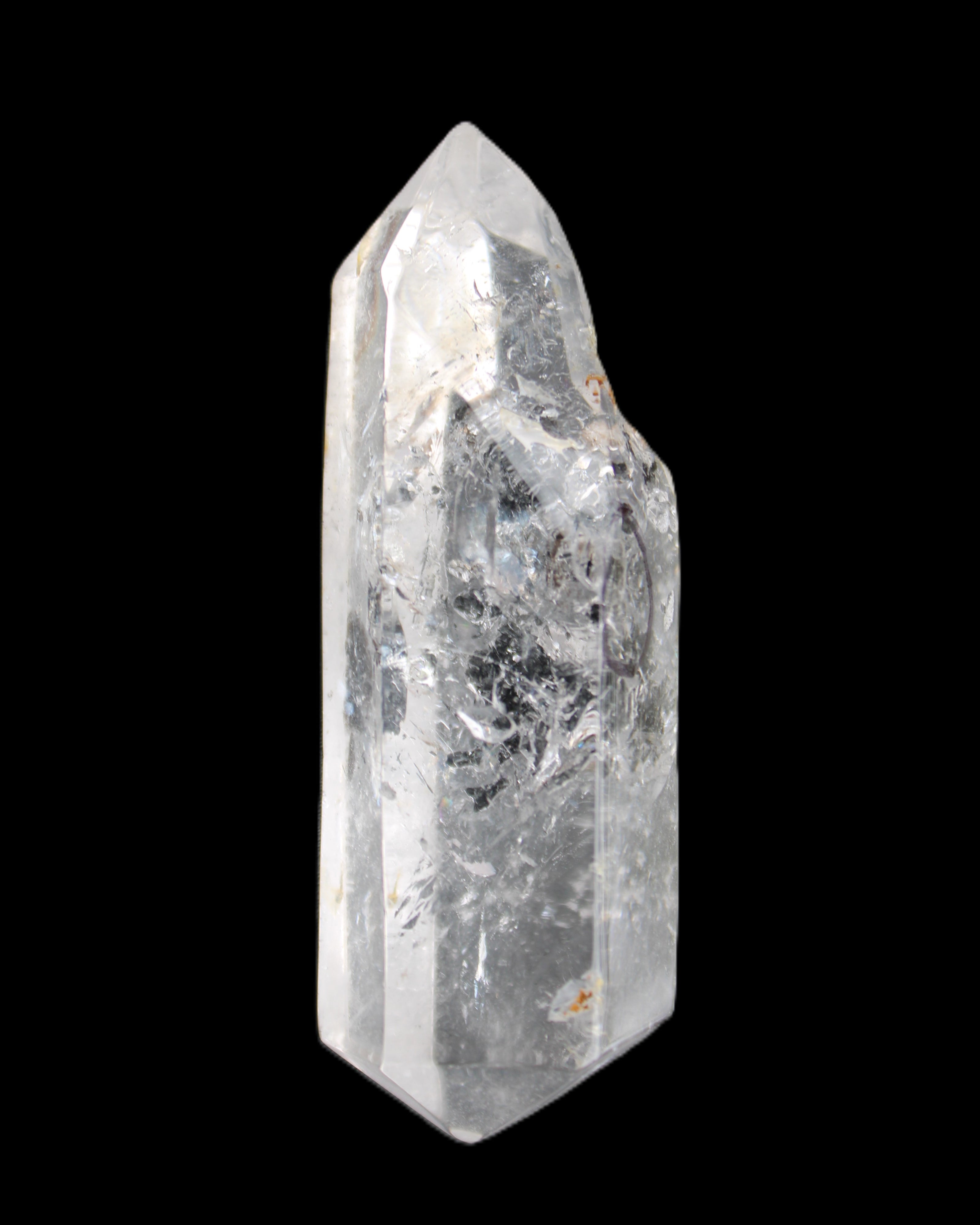 Herkimer Diamond Quartz Enhydro 78*25*23mm 68g in sunlight - Rocks and Things Store