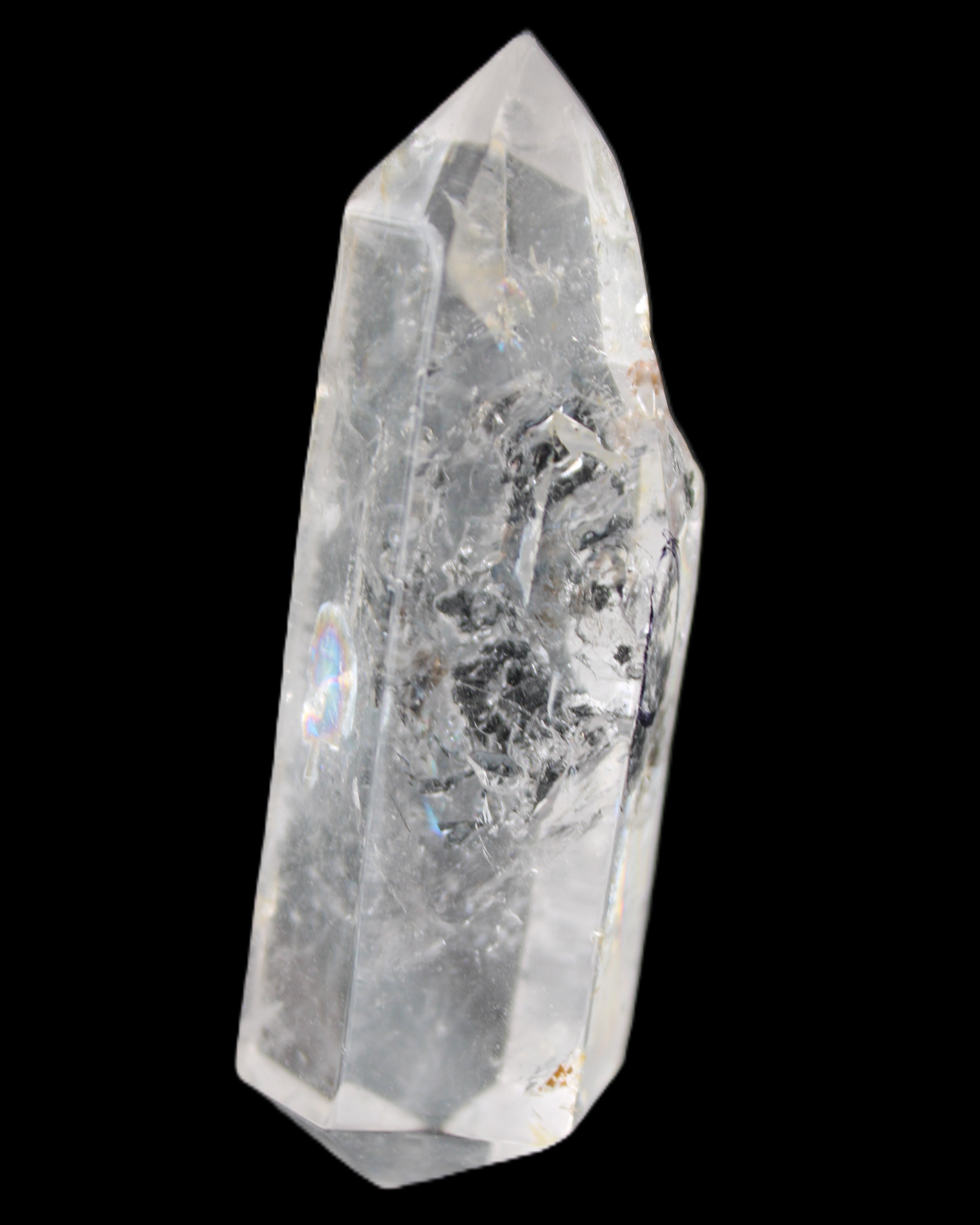 Herkimer Diamond Quartz Enhydro 78*25*23mm 68g in sunlight - Rocks and Things Store