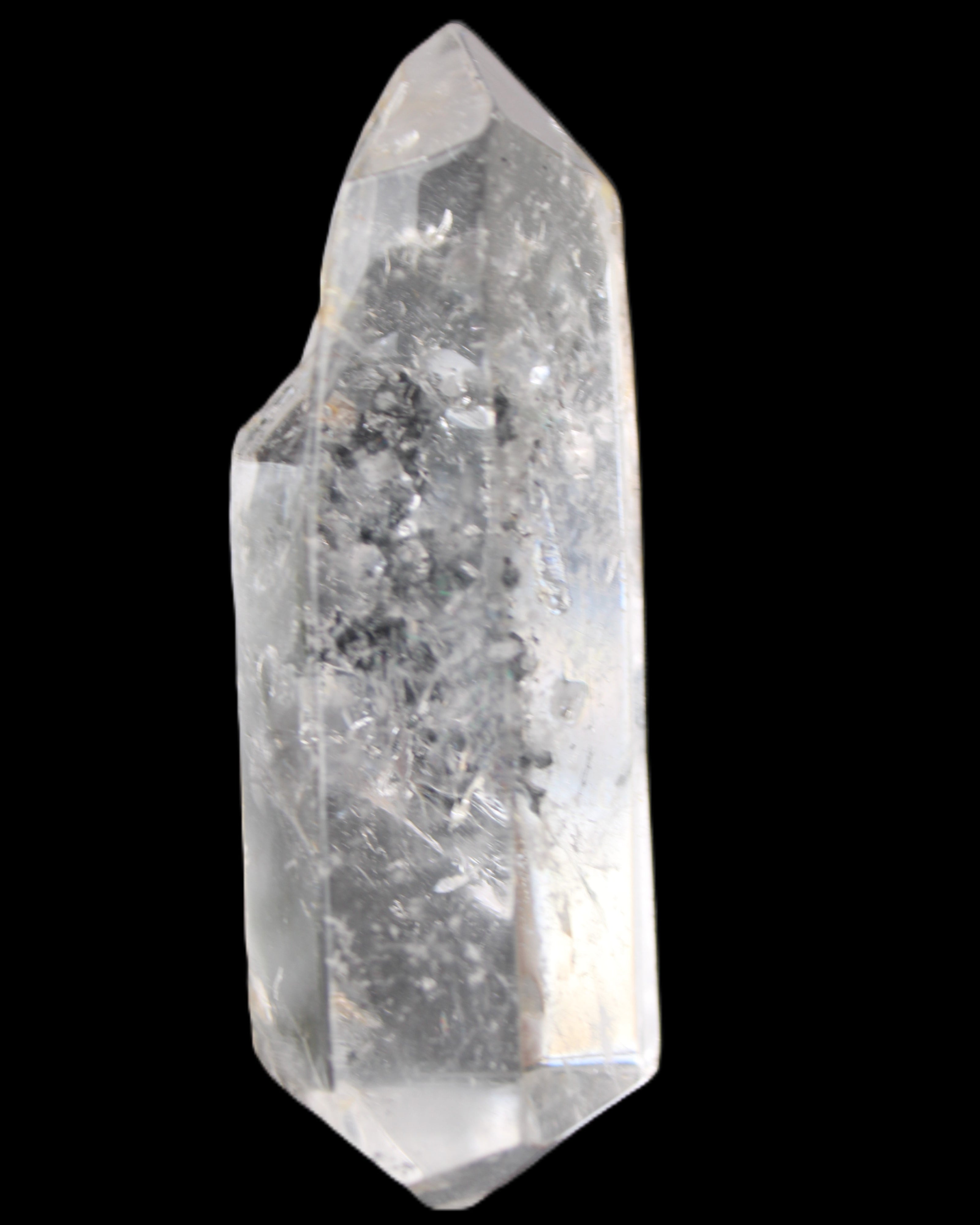 Herkimer Diamond Quartz Enhydro 78*25*23mm 68g in sunlight - Rocks and Things Store