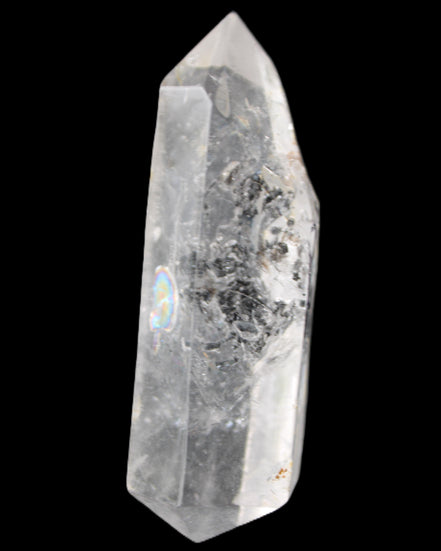 Herkimer Diamond Quartz Enhydro 78*25*23mm 68g in sunlight - Rocks and Things Store