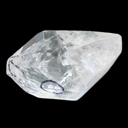 Herkimer Diamond Quartz Enhydro 60*34*29mm 70g in sunlight - Rocks and Things Store