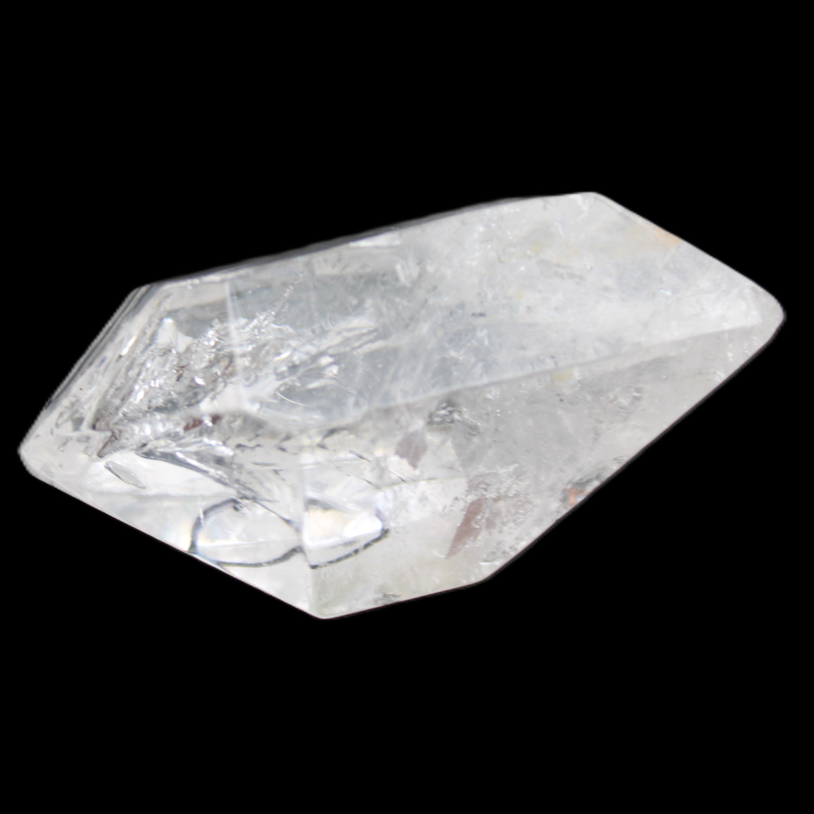 Herkimer Diamond Quartz Enhydro 60*34*29mm 70g in sunlight - Rocks and Things Store