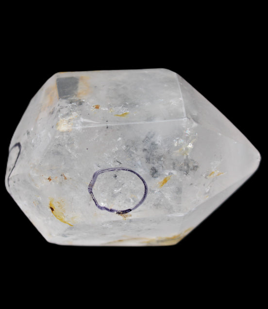 Herkimer Diamond Quartz Enhydro 60*40*32mm 115g in sunlight - Rocks and Things Store