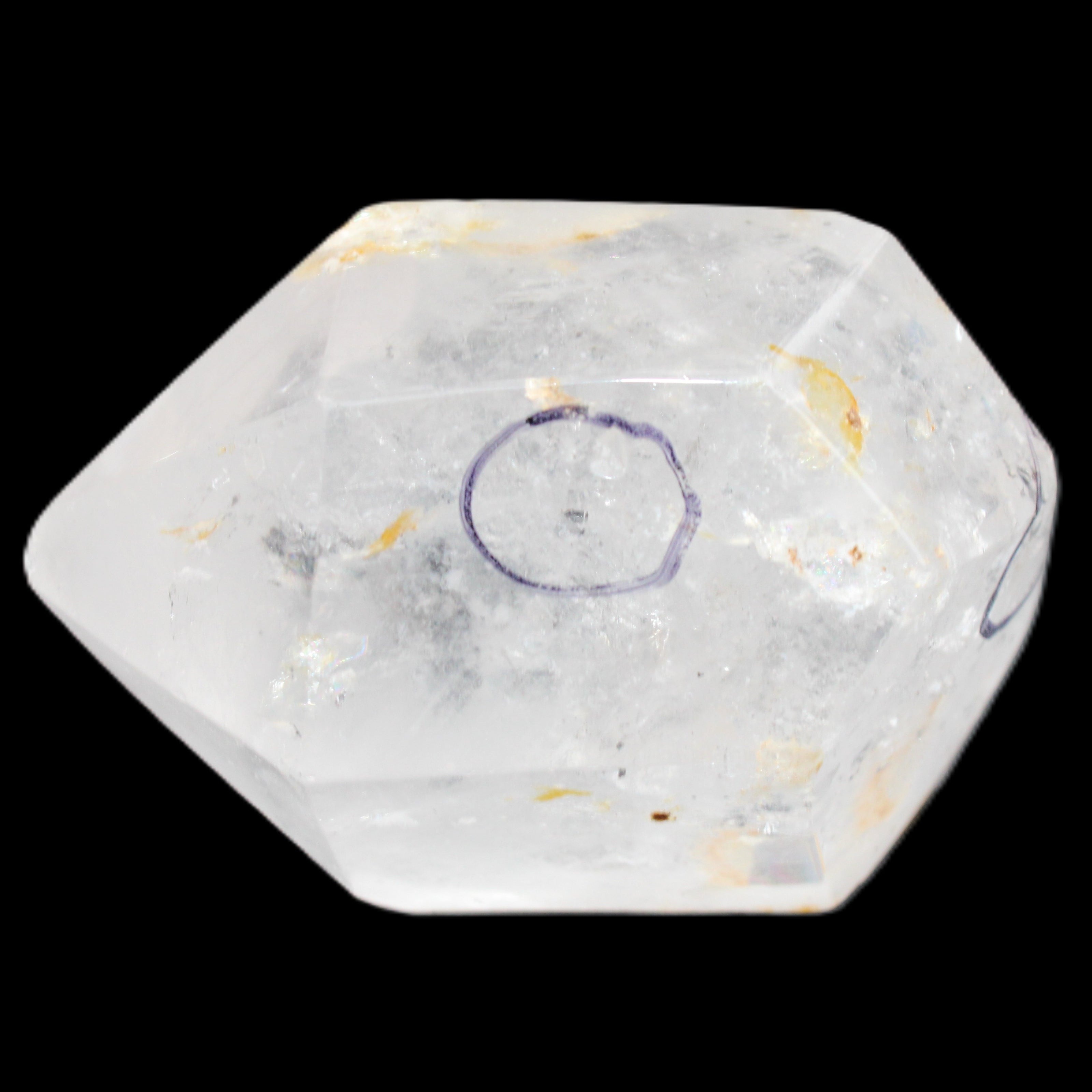 Herkimer Diamond Quartz Enhydro 60*40*32mm 115g in sunlight - Rocks and Things Store