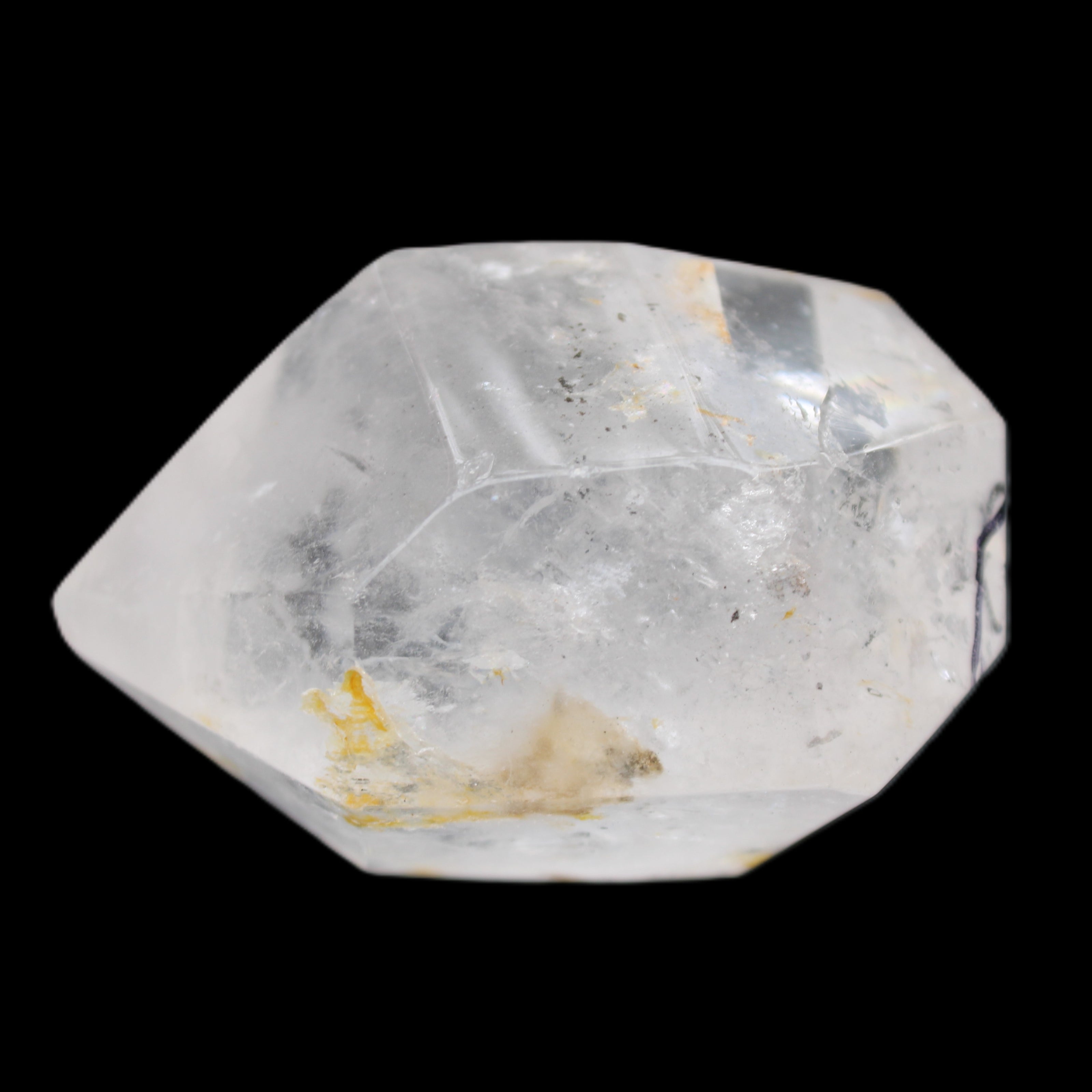 Herkimer Diamond Quartz Enhydro 60*40*32mm 115g in sunlight - Rocks and Things Store