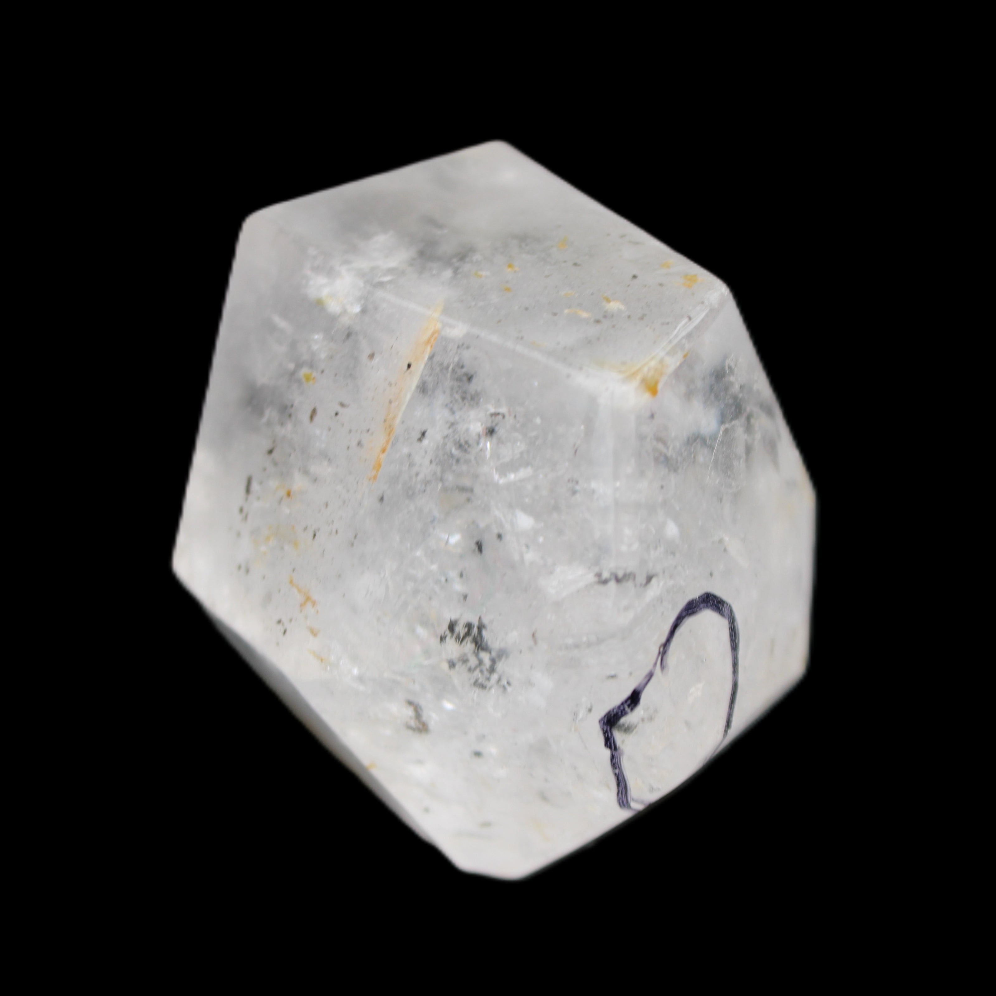Herkimer Diamond Quartz Enhydro 60*40*32mm 115g in sunlight - Rocks and Things Store