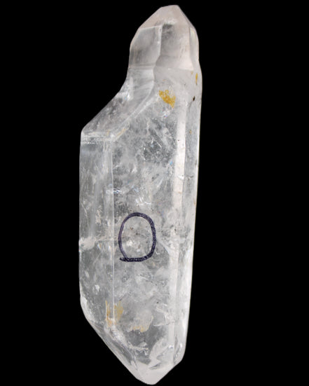 Herkimer Diamond Quartz Enhydro 97*30*21mm 97g in sunlight - Rocks and Things Store