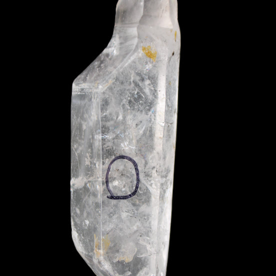 Herkimer Diamond Quartz Enhydro 97*30*21mm 97g in sunlight - Rocks and Things Store