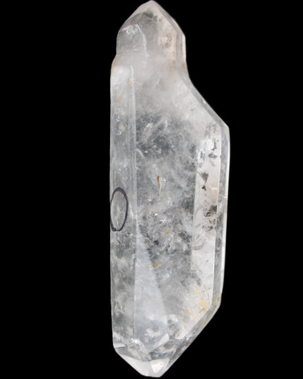 Herkimer Diamond Quartz Enhydro 97*30*21mm 97g in sunlight - Rocks and Things Store
