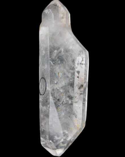 Herkimer Diamond Quartz Enhydro 97*30*21mm 97g in sunlight - Rocks and Things Store